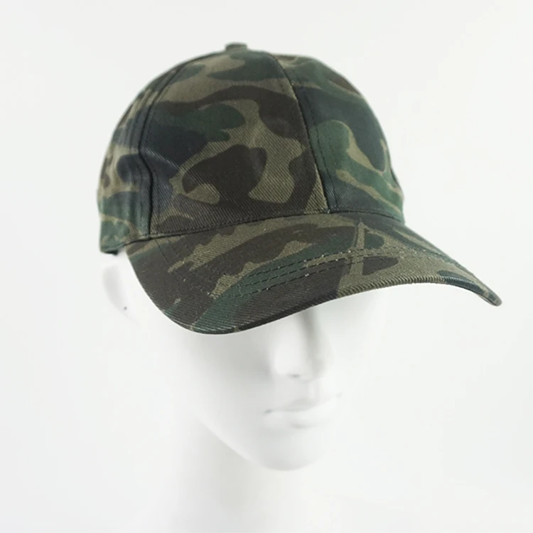 Vintage Baseball Cap Hat 100% Cotton Men Camouflage Sports Cap