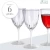 Import VINTAGE COLLECTION DISPOSABLE WINE GLASSES Reusable Stemmed Wine Cups for Upscale Wedding and Dining  Includes 6 Plastic from USA