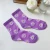 Import VK606-Spring summer daisy socks translucent fashion flower stockings ladies tube socks from China