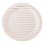 VOBAGA  disposable luxury paper dinnerware set Includes paper plates, napkins, cups