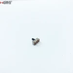 V/T 180 degree 1P2T slide switch