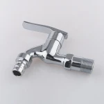 Wall-mounted types water flexible chrome brass conceal brass sample bibcock taps