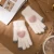 Import Warm and fashionable knitting in winter mink touch screen womens full finger knitted glove from China