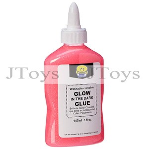 Washable Glow in The Dark Liquid Glue online slime shops