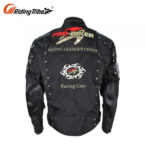 Waterproof Black polyester Summer Man A-Pro Racing Original Riding protection Motor Leather Motorcycle Jacket