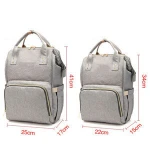 Waterproof Multifunction large capacity mummy nappy backpack baby diaper bag