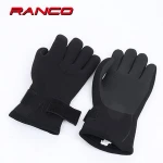 Waterproof Warmest Neoprene Deluxe Ice Fishing Gloves Good