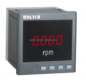 WD-AS 72*72mm Digital RPM Meter With RS485 Communication