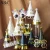 Import White black gold powder gold sequin ball cake decoration adult party birthday hat from China