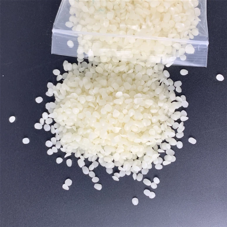 White cosmetic grade beeswax pellets natural beeswax beads with customizable packaging