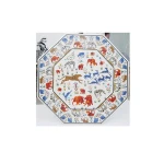 White Marble Latest Animals Inlay Work Table Top