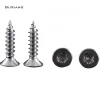 White Zinc Plated Galvanized Carbon Steel  Flat Head hex head self tapping screw