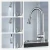 Import Wholesale 304 Stainless steel  Nickle Plated Pull Down Kitchen Tap Faucet from China