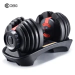 Wholesale Adjustable Weight Dumbbell Sets Cheapest Custom Gym Steel Dumbbells for Sale Dumbbell Weight Sets Adjustable High Quality Cast Steel Dumbbells