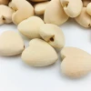 Wholesale Bead BPA Free 20mm Natural Wooden Heart Shape DIY Wood Teething Beads