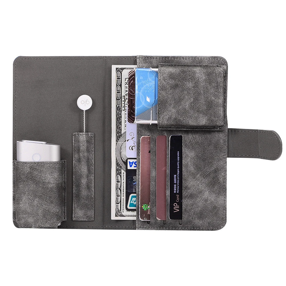 Wholesale Book Design Electronic Cigarette Wallet Cases For GLO For IQOS