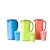 Import Wholesale bulk custom logo houseware drinkware plastic pitcher cold water jug with cups from China