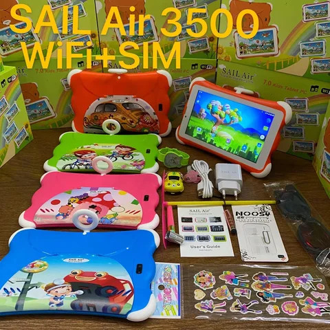 Wholesale childrens gifts 7 inches 3+32GB touch screen child tablet computer kids game tablet