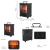 Import Wholesale Custom 12 Inch Stove 1500W Room Using Electric Fireplace Stove Heater from China