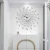Import Wholesale Decorative Crystal Sunburst Metal Wall Clock Home Art Decor Diameter 50*50CM from China