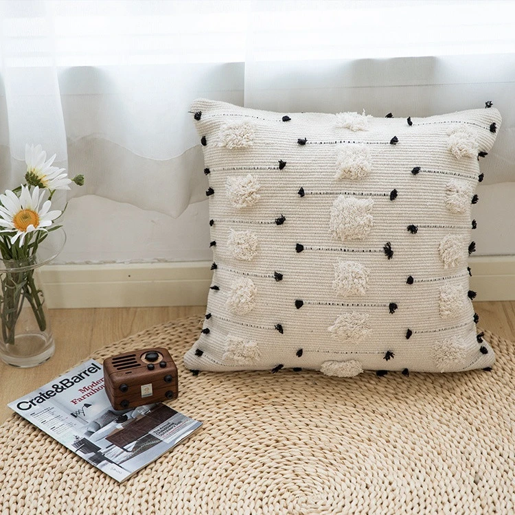 Wholesale Designer Custom Throw Cushion Cover Decorative Tufted Sofa Cushion Cover