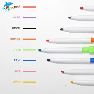 Wholesale dry erase whiteboard marker pen and easy to be wiped off dry erase marker wipe-off easily refillable white board pen