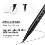 Wholesale eyes cosmetics factory 3 pcs set eyeliner waterproof long lasting black liquid eyeliner pencil for women makeup