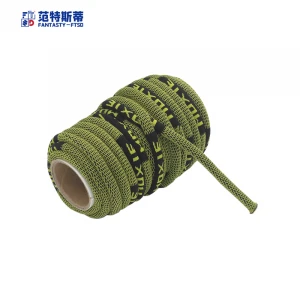 Wholesale high quality 6 mm colorful jacquard eco-friendly Nylon knitting rope