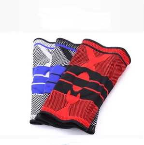 wholesale high quality Sports knee pads silicone anti-collision spring support riding hiking running fitness outdoor protective