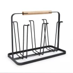Wholesale Household Storage Kitchen Racks and Holders Kitchen Organization Glass Cup Hold Rack Storage Kitchen Rack