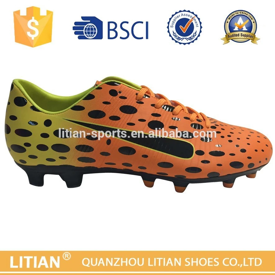 Wholesale Jinjiang men football soccer shoes factory with lowest unit price
