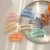 Import Wholesale Korean claw clips hair accessories matte hair claw large square acetate acrylic hair claw clip from China