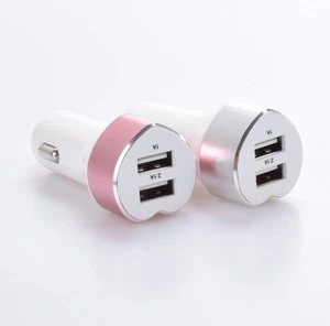 Wholesale Mobile Phone Accessories Universal 5V2.1A Dual USB Car Charger Manufacturer