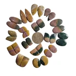 Wholesale Natural Bumble Bee Jasper Matched Pairs Quartz Gemstone Earrings and Pendants in Mix Shape and Color