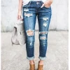 Wholesale New Design High Waist Skinny Jeans