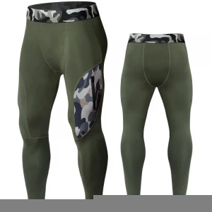 Wholesale New Men Sports Apparel Skin Compression Tights Long Pants Base Layer Long Tights