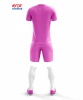 Wholesale price unisex sublimation printed breathable custom sublimated badminton jersey customized badminton wear set