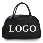 Wholesale Promotional Men Nylon Custom Logo Fitness Sports Gym Bag Fitness Equipment Wear-resistant Bodybuilding Sport Bag