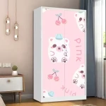 Wholesale steel clothes wardrobes closet metal almirah wardrobe metal 2 door cloth wardrobe bedroom metal cupboard for clothes