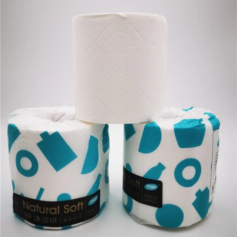 Wholesale supply household roll paper pack 3ply bathroom toilet tissue