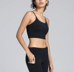 WHOLESALE Training Womens Stretch Sport Bra Ladies Padded Sports Bra Top high quality Shock proof running yoga bra