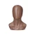 Import Wholesale vintage beautiful water transfer printing custom bald male wig stand hat display wooden mannequin head without hair from China