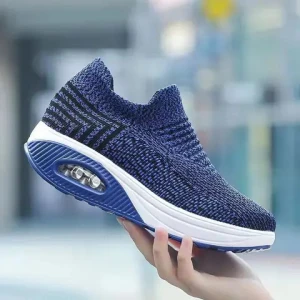 Wholesale women fashion sneakers big size women casual loafers sock shoes for women