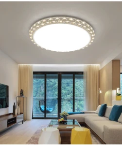 Wholesale Zhongshan Factory Crystal Decorative Indoor Modern LED Ceiling Light