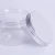 Import Wide mouth 8 oz 500ml clear food plastic PET jar with aluminum lid from China
