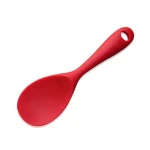 Will not scratch the rice cooker silicone rice spoon