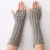 Import Winter Gloves Warm Knit Wool Fingerless Gloves Half Finger Cuff Gloves Long Mittens from China