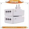Wireless Networking Equipment Kit Powerline Ehernet Adapter with 3 Lan Ports