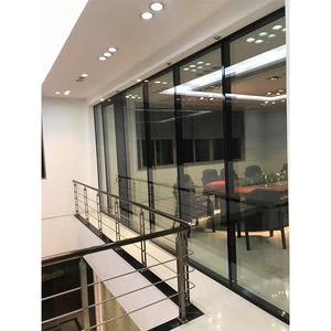 With best quality and low price office glass partition wall for hot sale