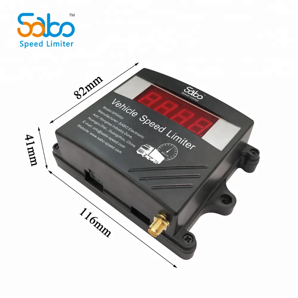 Without Sim Card Sabo electronic speed limiting device for both diesel and patrol engines vehicle speed governor for CARS CANBUS